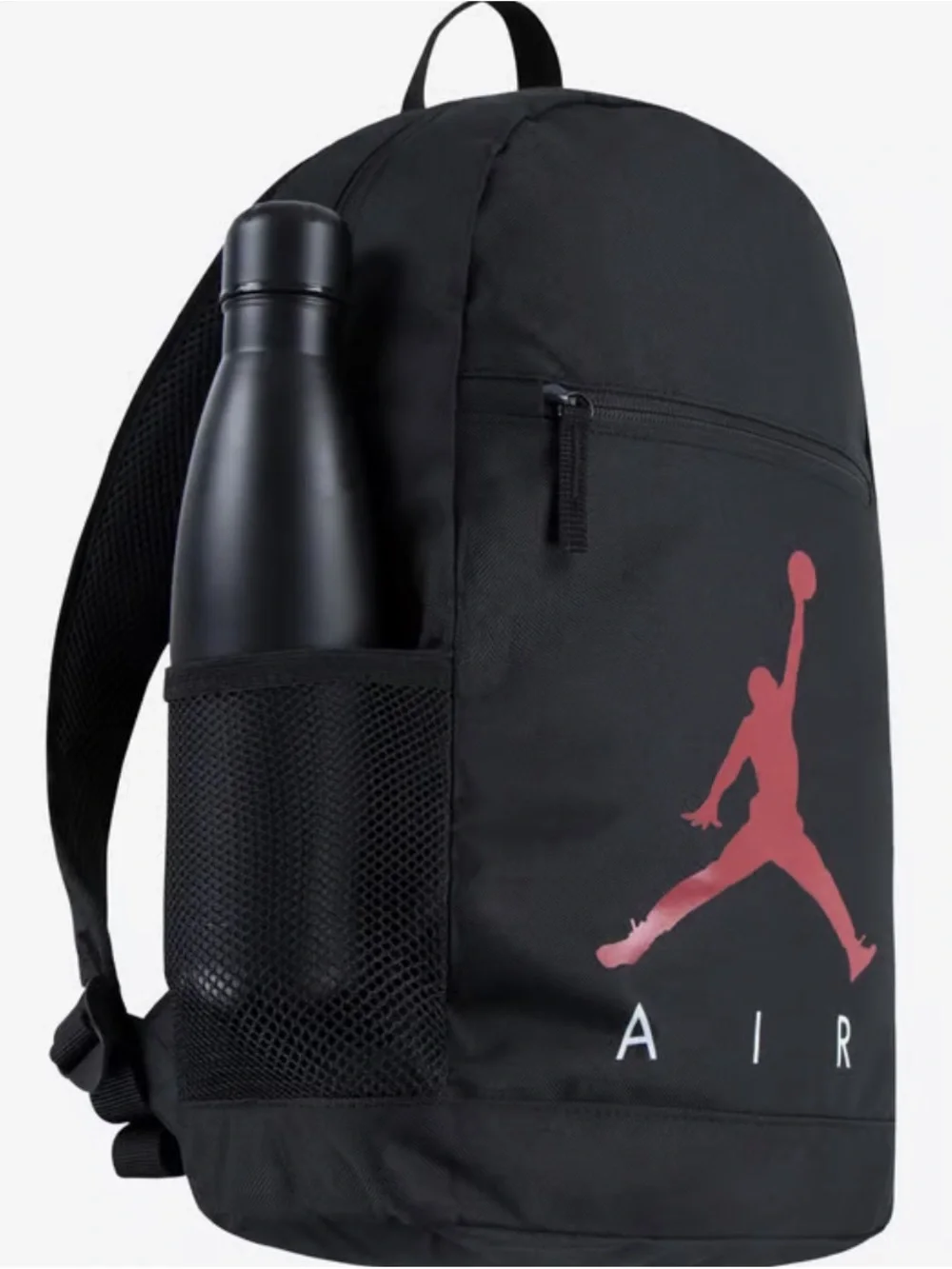 Jordan Black Backpack with Red Jumpman Logo and Pencil Case